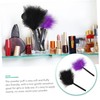 Baluue 2pcs Soft Velour Makeup Puff for Loose Powder Facial