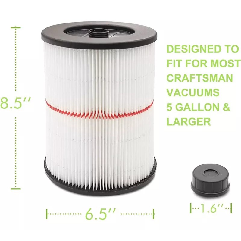 común (uso) Filtro Para Filtro De Aire, Repuesto Para Craftsman