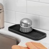 iDesign Silicone Kitchen Sink Tray for Countertops - Set of