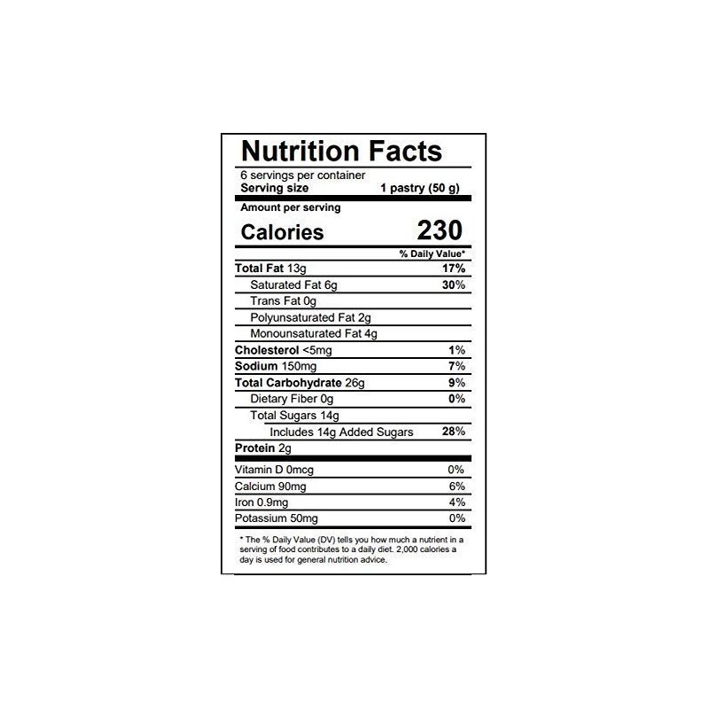 Little Debbie Snacks Honey Buns, 6-Count Box (Pack of 2)