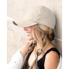 FURTALK Womens Mens Baseball Cap Washed Cotton Adjustable Soft Caps