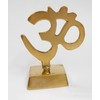 Crafts of India Handcrafted Brass Om/Aum Table Top Decor -