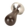 Coffee Tamper Solid Wood Handle Stainless Steel Easy to Use