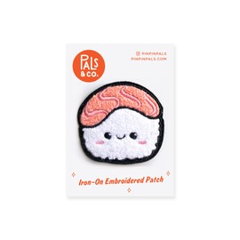 Pals & Co. Sushi Chenille Patch – Perfect for Backpacks, Jackets, Fun Accessories, and Unique Gifts for Foodies and Sushi Lovers