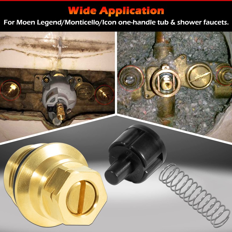 12318 Stop-Check Valve Kit Perfect for Moen Legend Monticello Icon