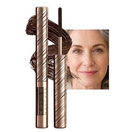 Erinde Máscara de pestañas Marrón Metal Wand, Resistente al Agua