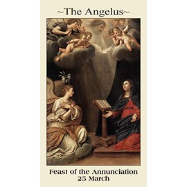 The Angelus Holy Card (10-pack) with Two Free Prayer Cards Included