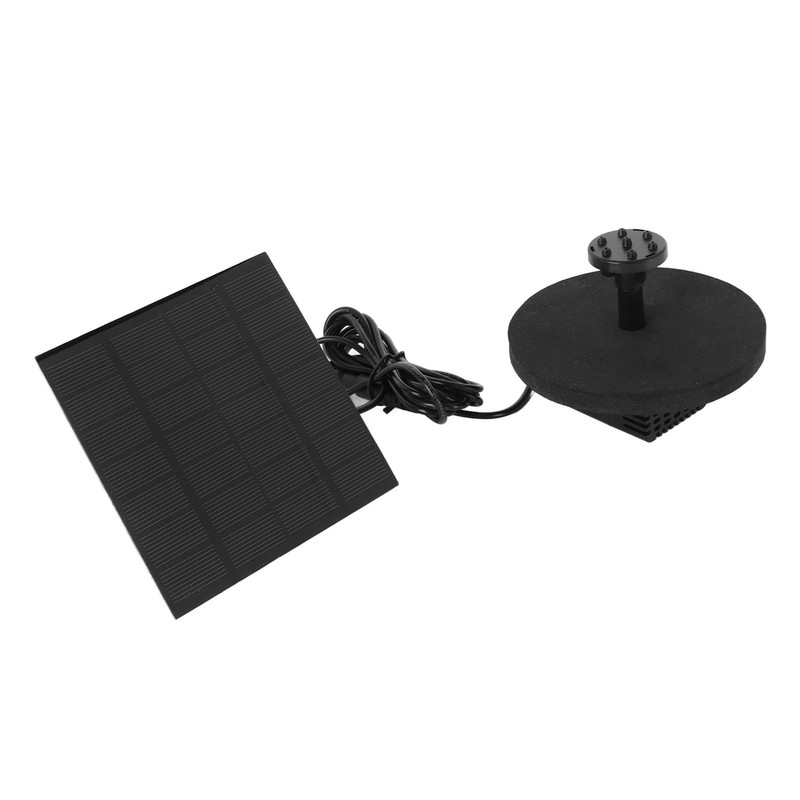 Solar Water Fountain Pump Outdoor Small Submersible Bird Bath Fountain
