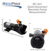 RecPro RV 12 Volt Macerator Pump | Portable 12GPM Sewage