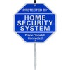 Protected By Home Security System Signs UV Protected Warning Sign