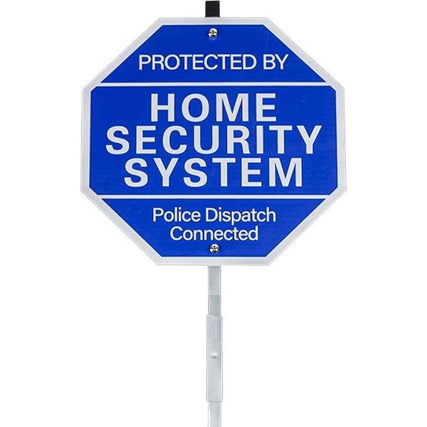 Protected By Home Security System Signs UV Protected Warning Sign