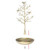 INVIKTUS Silver Birds Tree Jewelry Stand Display Earring Necklace Holder