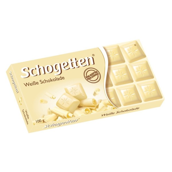 Schogetten White Chocolate Bar 100g (15-pack)
