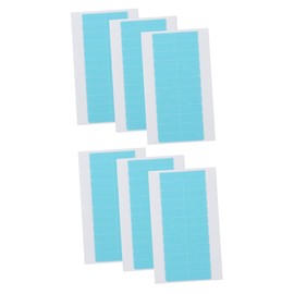 FOMIYES 72pcs Hair Extension Tabs Double Sided Tape for Wigs Easy to Apply Invisible Suitable for Lace Wigs Toupees