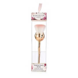 Danielle Creations Vintage Floral Rose Cosmetic Brush Blush Pink