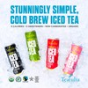 Hibiscus Fusion Organic Iced Tea Canned Still Cold Brewed Tea