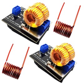 FainWan 2Pcs Mini Low Voltage ZVS Induction Heater Machine Product Voltage 5V-12V