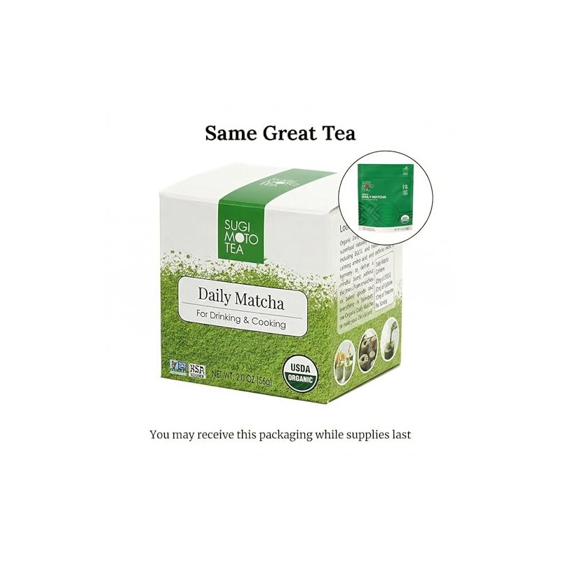 SA té verde japonés orgánico matcha diario para beber y