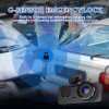 Unbranded 4K Dual Lens Car DVR Camera Dash Cam Front/Rear/Ins