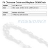 3-Pack Stihl 14 Inch Pole Saw Chain, 1/4" Pitch .043"