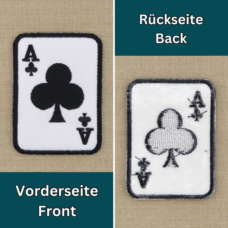 Ass Cross Patch for Iron-On / Iron-On Patch 5.5 x