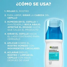 Escova Exfoliante Exfocepillo Garnier Pure Active 150 Ml                                                                                              