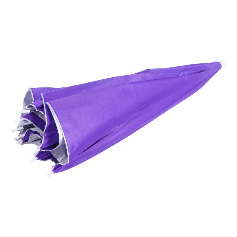 Generic Sombrero Paraguas Adulto Impermeable Plegable Púrpura