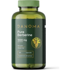 Berberina | 120 cápsulas | 1000 mg | DANOMA