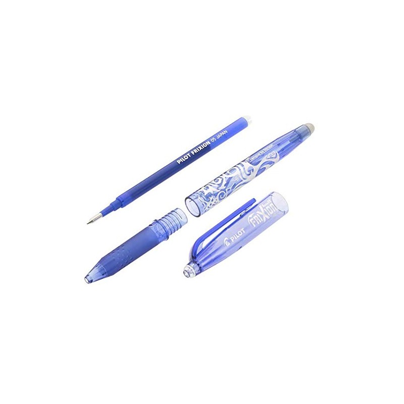 Pilot Frixion Erasable Rollerball Pen Fine 0.5mm Tip- Black, Box