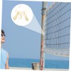 Gatuida 2Pcs Volleyball Net Height Measure Chain Tool Durable Construction
