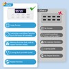 COKWEL Countdown Timer Outlet, Up to 99 Hours, Large Screen