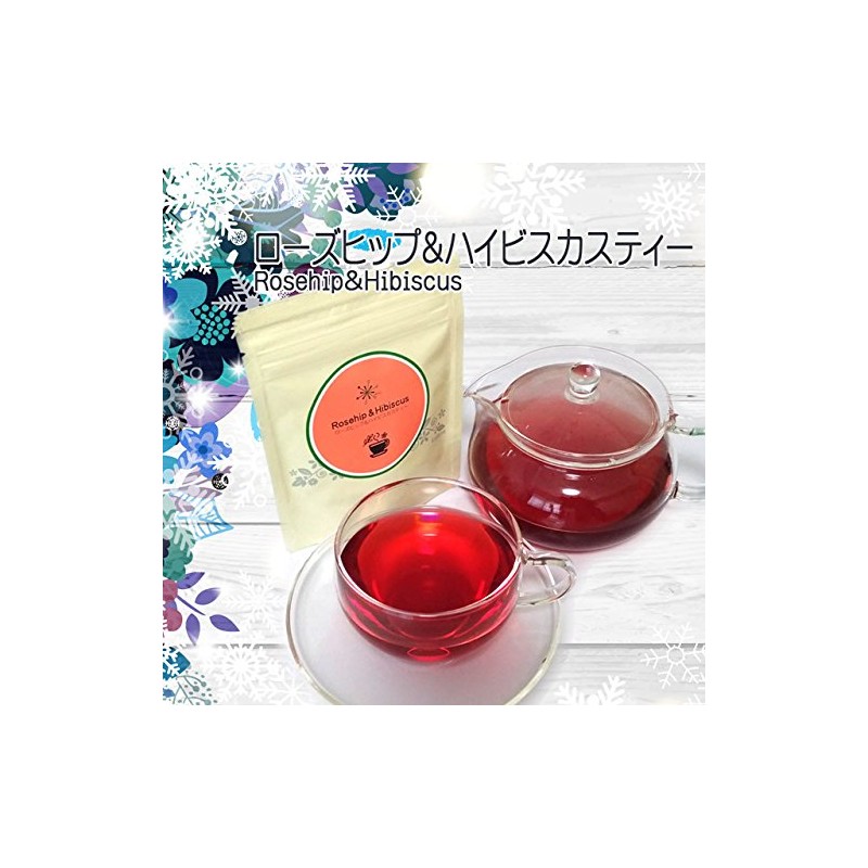 Rose Hip & Hibiscus Tea (Rose Hip, Hibiscus, Herbal Tea,