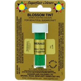 Sugarflair Blosom Tint Edible Dusting Powder - Emerald