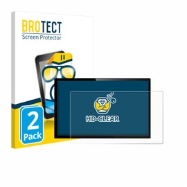 2x Brotect HD Clear Screen Protector for 17.8 cm (7.0 Inch) [154.8 x 87 mm] Screen Protectors Film – Clear – Anti-Fingerprint