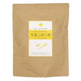 Ginger Burdock Tea 2.1 oz (60 g) (2.0 g x 30 Packs) Health Tea Ginger, Burdock Tea