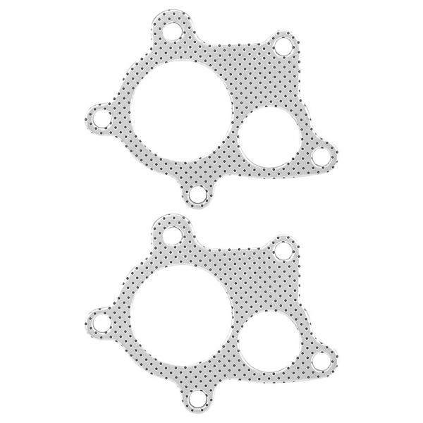 Turbo Downpipe Bolt Gasket, Fydun 2PCS 5 Bolt Gasket T3