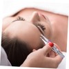 IWOWHERO 4pcs Eyebrow Clamps Creative Eyebrow Tweezers for Precise Hair