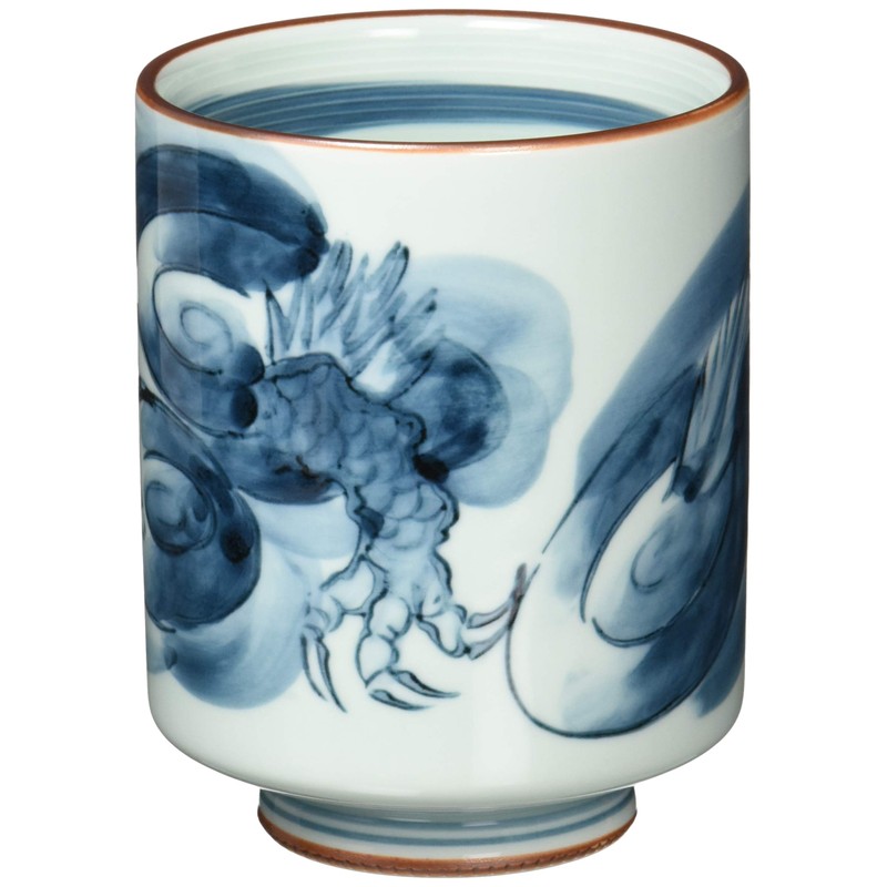 Hasami ware Dragon Painting Tea Bowls (Extra Large) 73384 