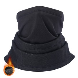 Unbranded Fleece Neck Warmer- Windproof Neck Gaiter Winter Ski Face Mask for Men & Women