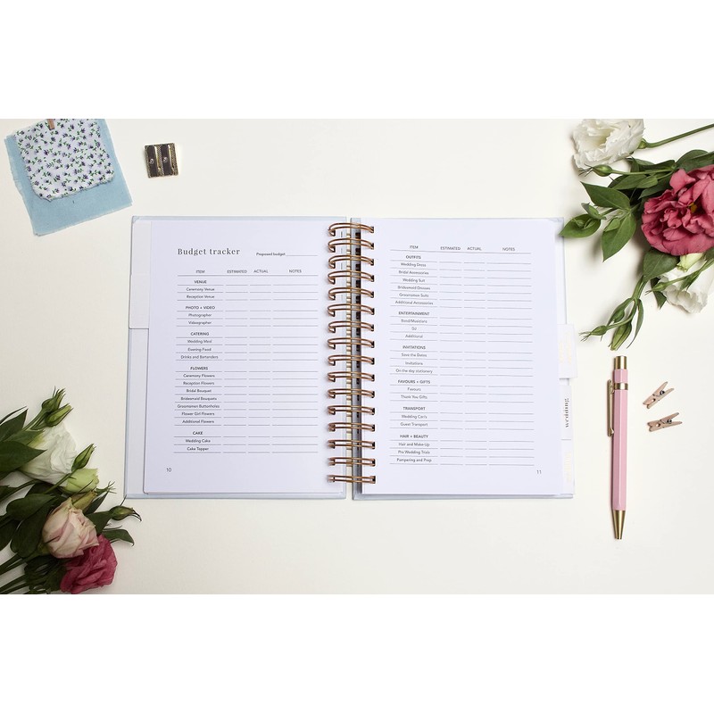 The Complete Wedding Planner Book & Perfect Engagement Gift |