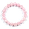 Cynbpm Pink Beaded Bracelets for Women Bead Bracelet Rose Quartz