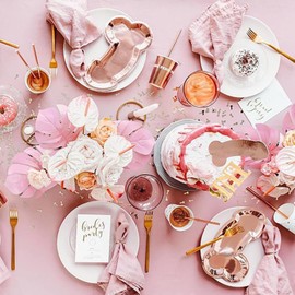 AQUGOO 8 Pcs Disposable Paper Plates Funny Paper Plates Bachelorette Party Plates Bridal Showers Wedding Decoration Bachelor Party Supplies (Golden)