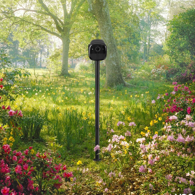 TIUIHU Spike Pole Mount Ground Stake with Protective Case for