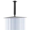 NearMoon Rain Shower Head With Shower Arm, Ceiling Mount Square