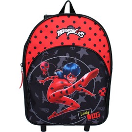 Miraculous Ladybug Trolley Backpack 33 cm