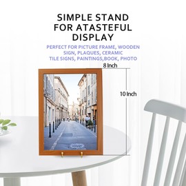 LIONWEI LIONWELI Decorative Plate Stand Holder Picture Frame Stand Easel Display Stand