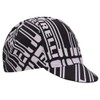 Santini RE460COTPIREL Pirelli Sports Club Cotton Cycling Cap, Black White