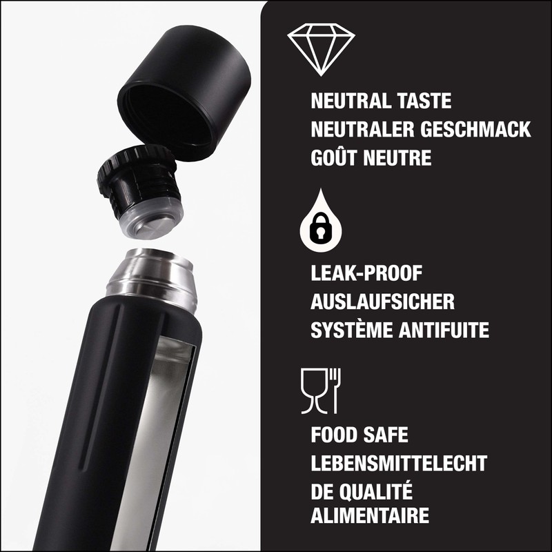 SIGG - Obsidian Insulated Water Bottle - Thermo Flask Gemstone