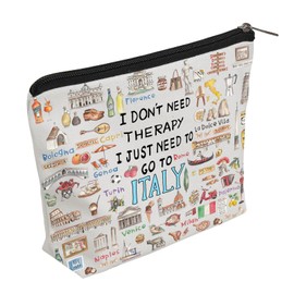 WZJHCL Italy Makeup Pouch Bag Amalfi Coast Storage Pouch Bag Travel Vacation Souvenir (Italy)