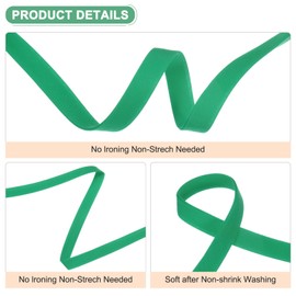 M METERXITY Double Fold Bias Tape 1/2 Inch 25 Yards Cotton Bias Binding Tape Bulk Double Fold Bias Tape for Sewing/Seaming Hemming/Binding//Quilting/DIY Craft [Turquoise]